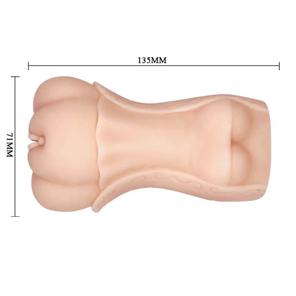 Crazy Bull 3D Vagina Masturbator With Elastic Skin Texture - Image 4