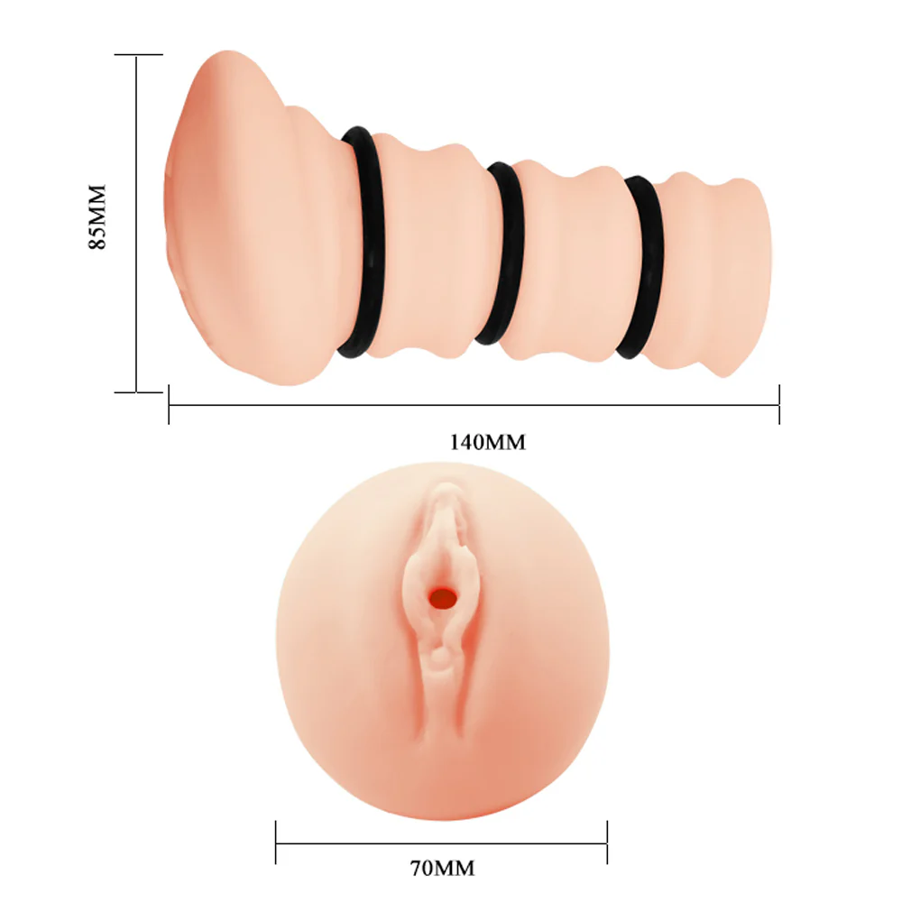 Crazy Bull Rossi Vagina Masturbator With Tightness Rings - Image 4