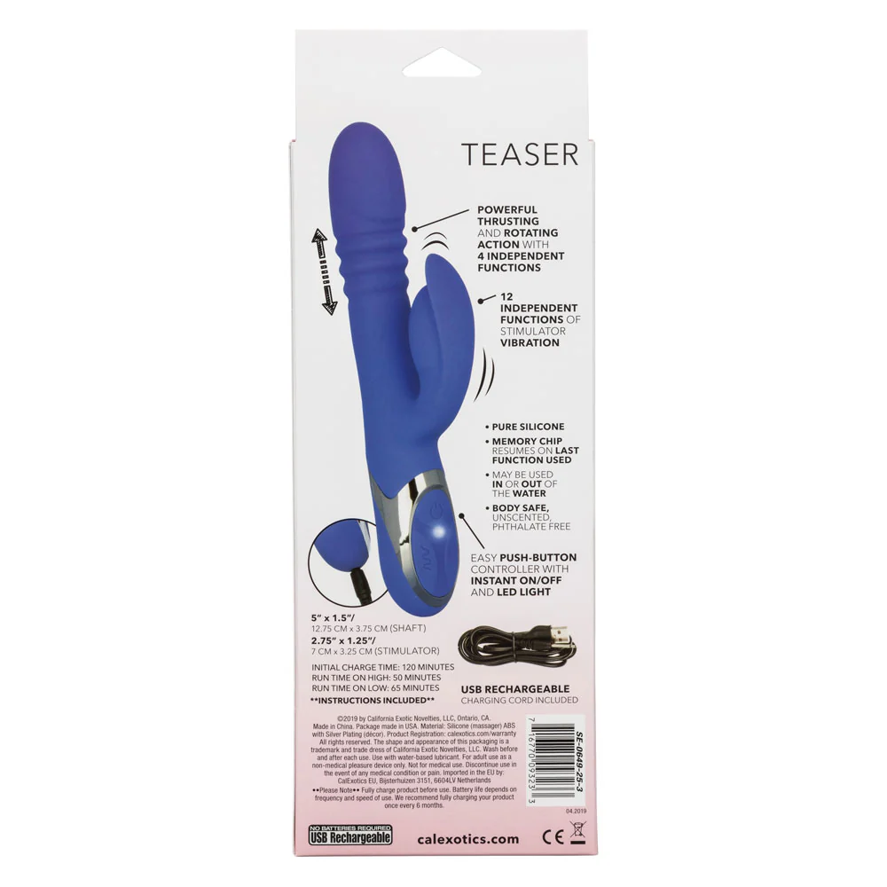 Enchanted Teaser Thrusting Rabbit Vibrator - Image 10