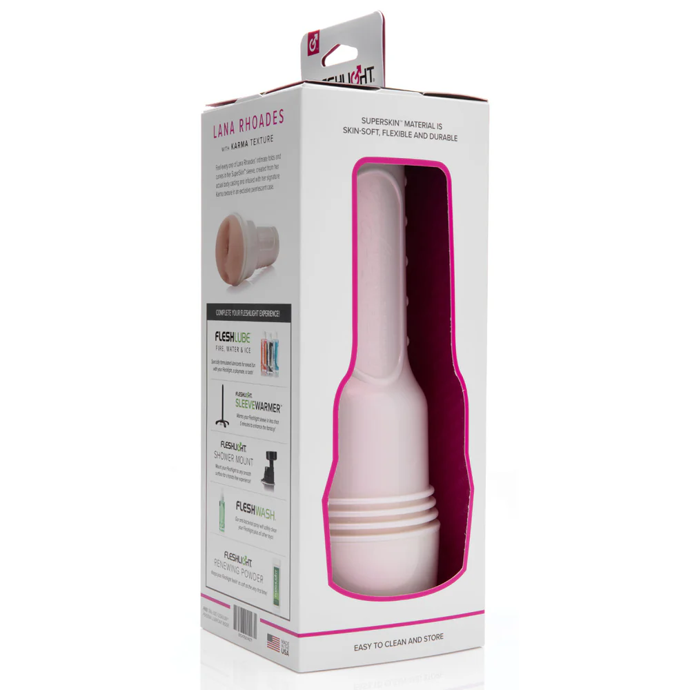 Fleshlight Girls Lana Rhoades Destiny Textured Vaginal Masturbator - Image 6