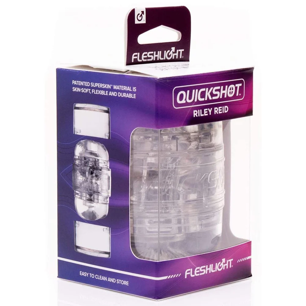Fleshlight Quickshot Riley Reid Open-Ended Masturbator - Image 8