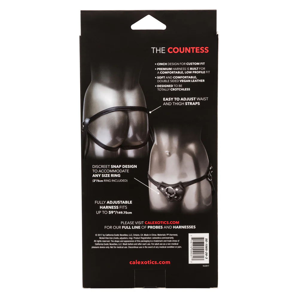 Her Royal Harness The Countess Vegan Leather Strap-On Harness - Image 4