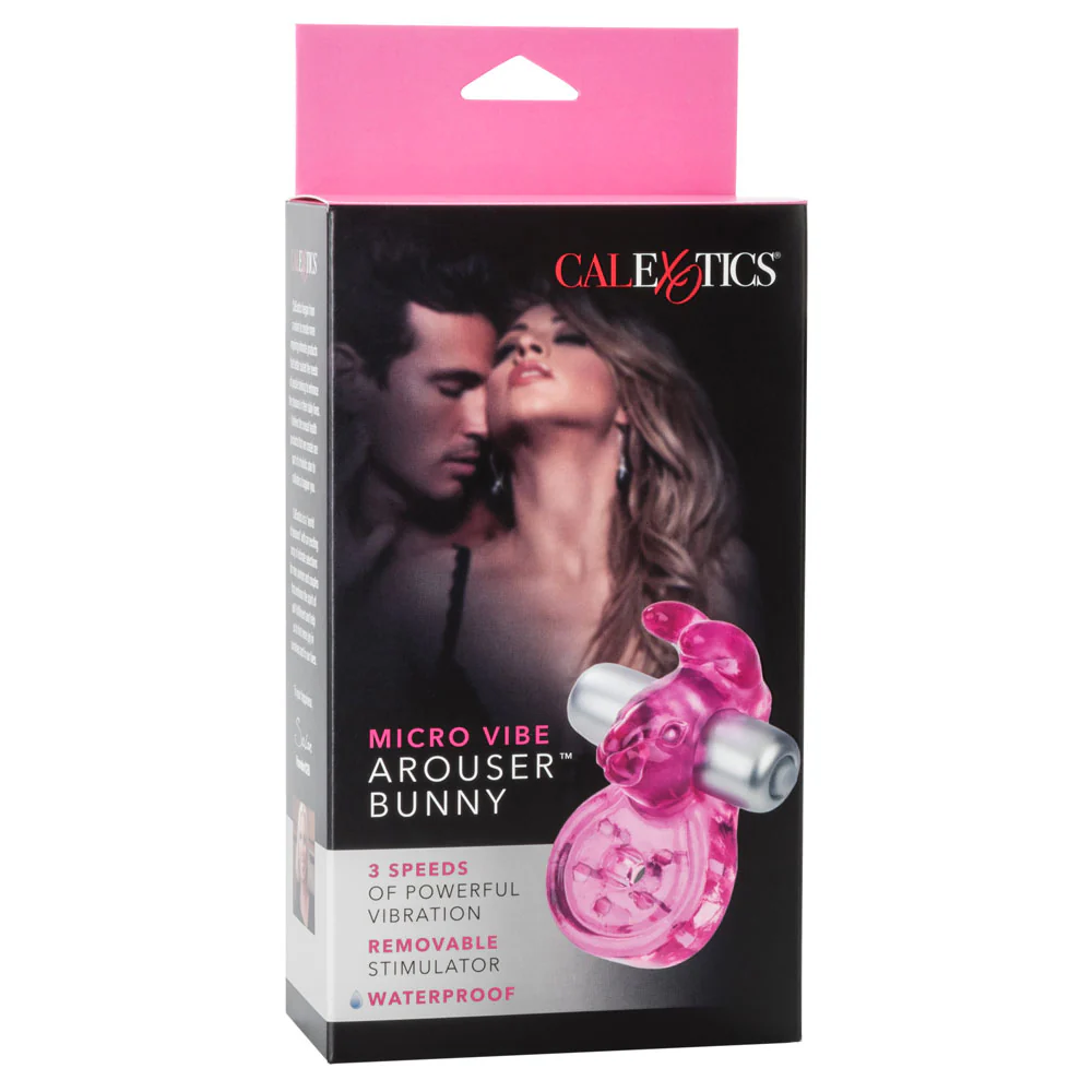 Micro Vibe Arouser Power Bunny Vibrating Cock Ring - Image 3