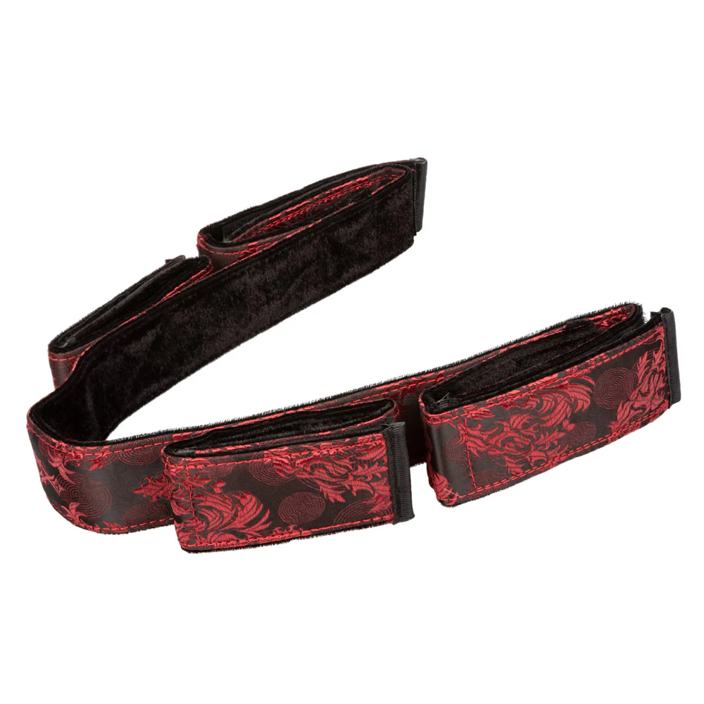 Scandal Collapsible Bondage Bar With Wrist & Ankle Cuffs - Image 3