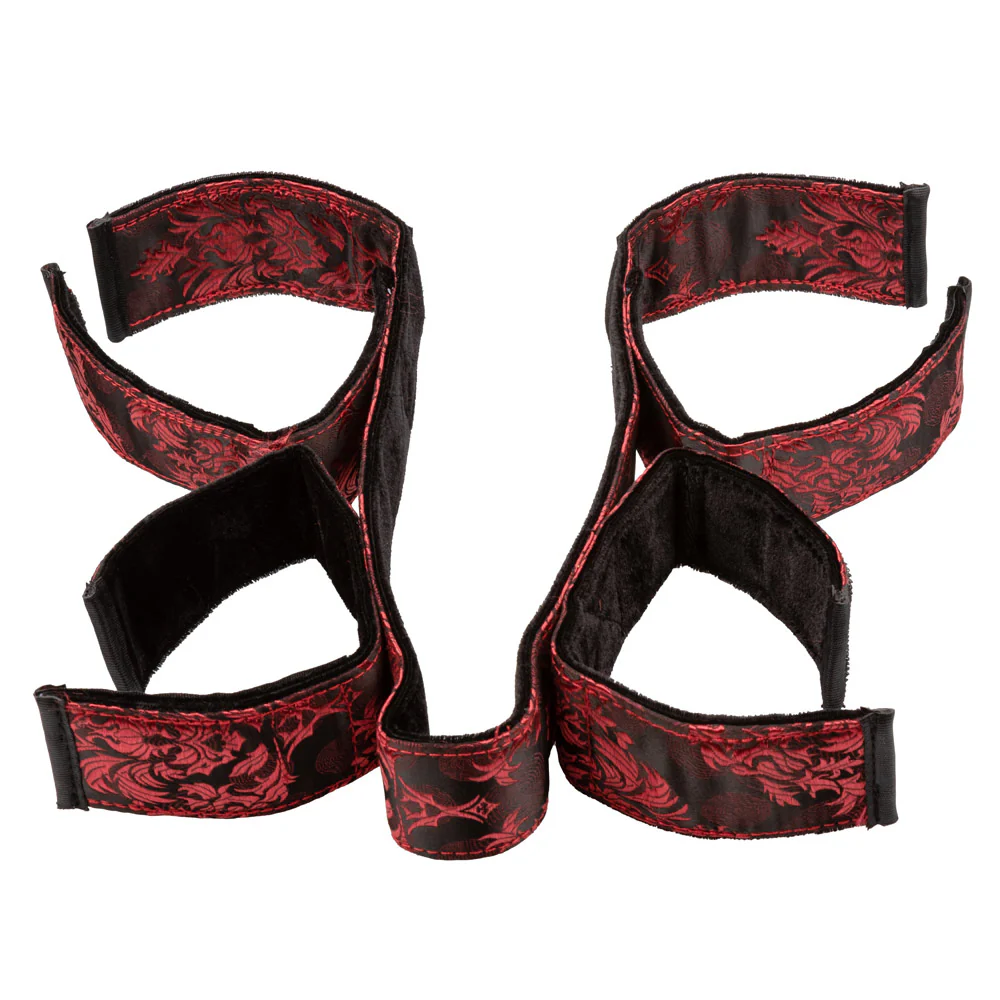 Scandal Collapsible Bondage Bar With Wrist & Ankle Cuffs - Image 4