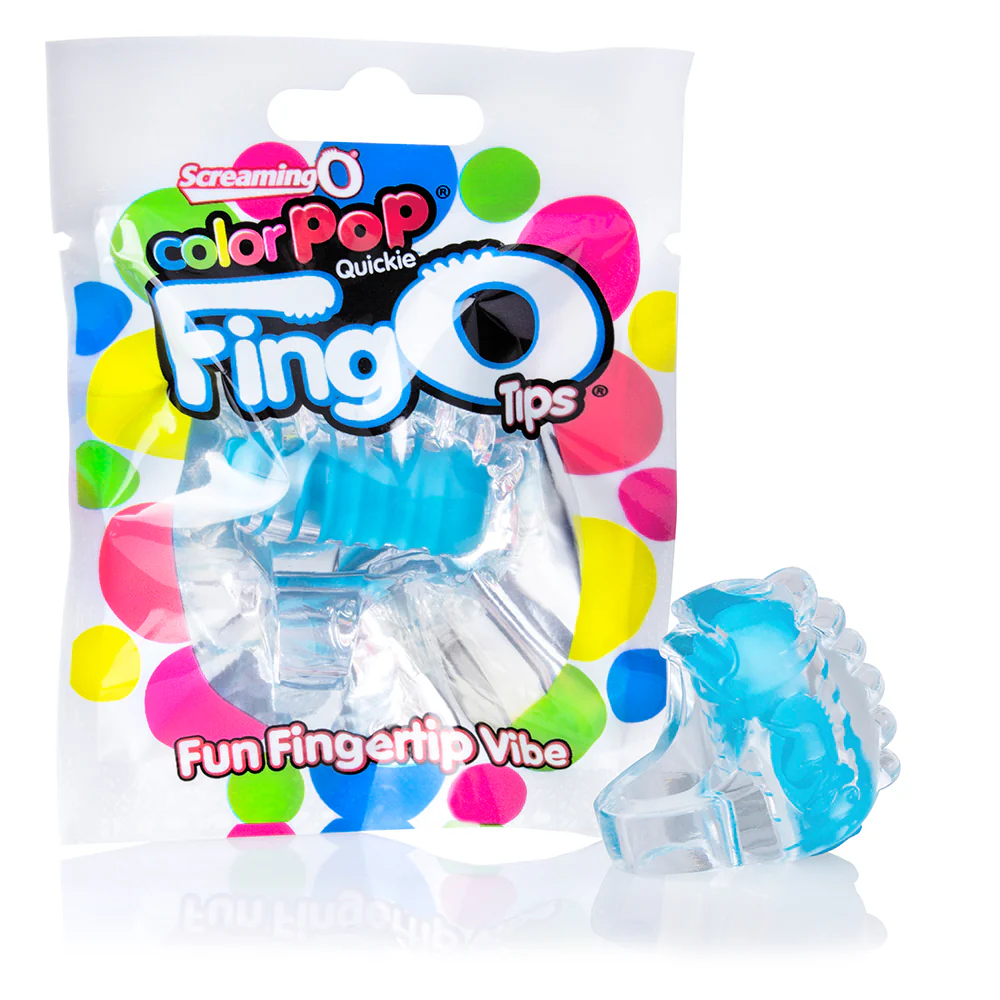 Screaming O ColorPoP Quickie Disposable Vibrating FingO Tips - Image 8