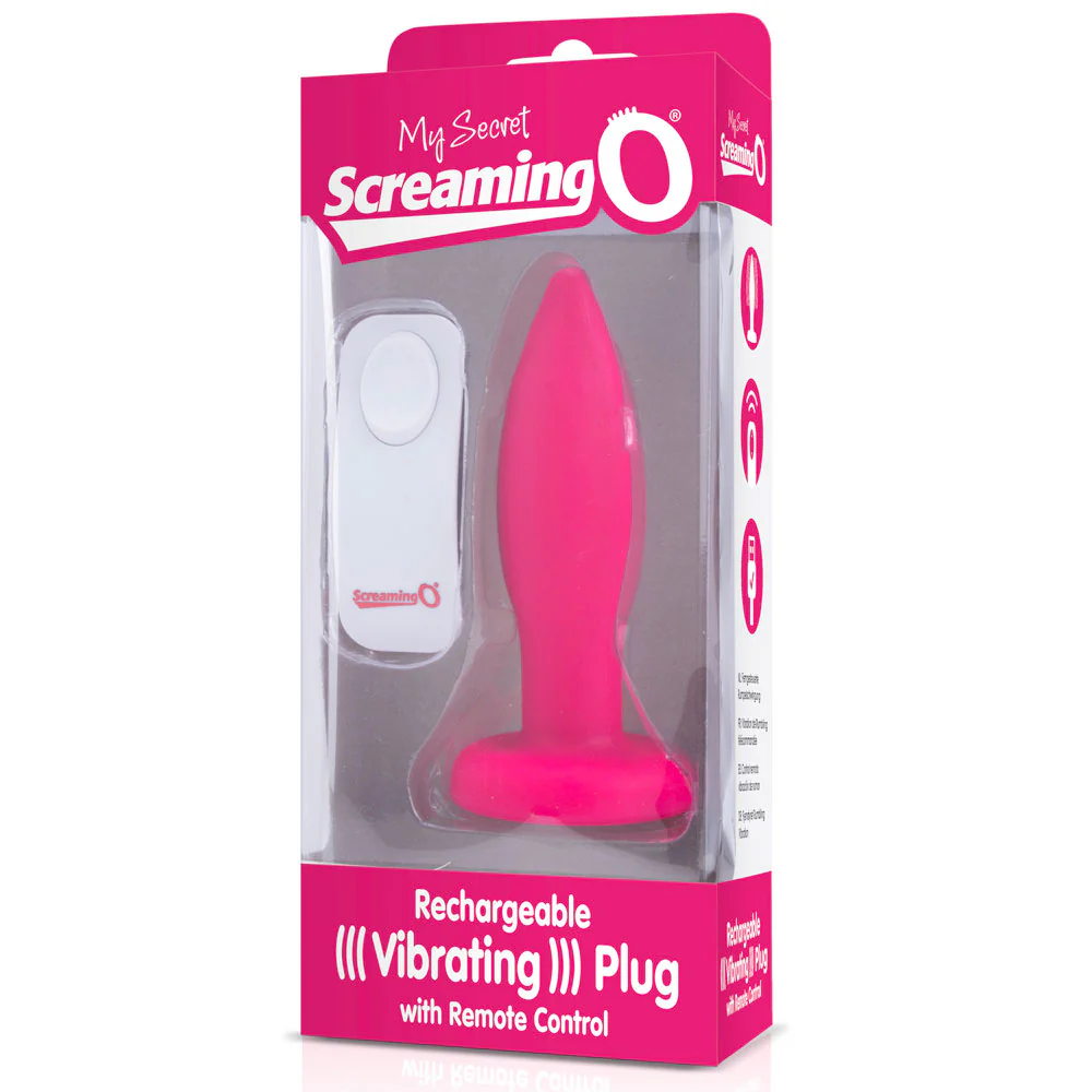 My Secret Screaming O Rechargeable Vibrating Butt Plug With Remote - Image 4