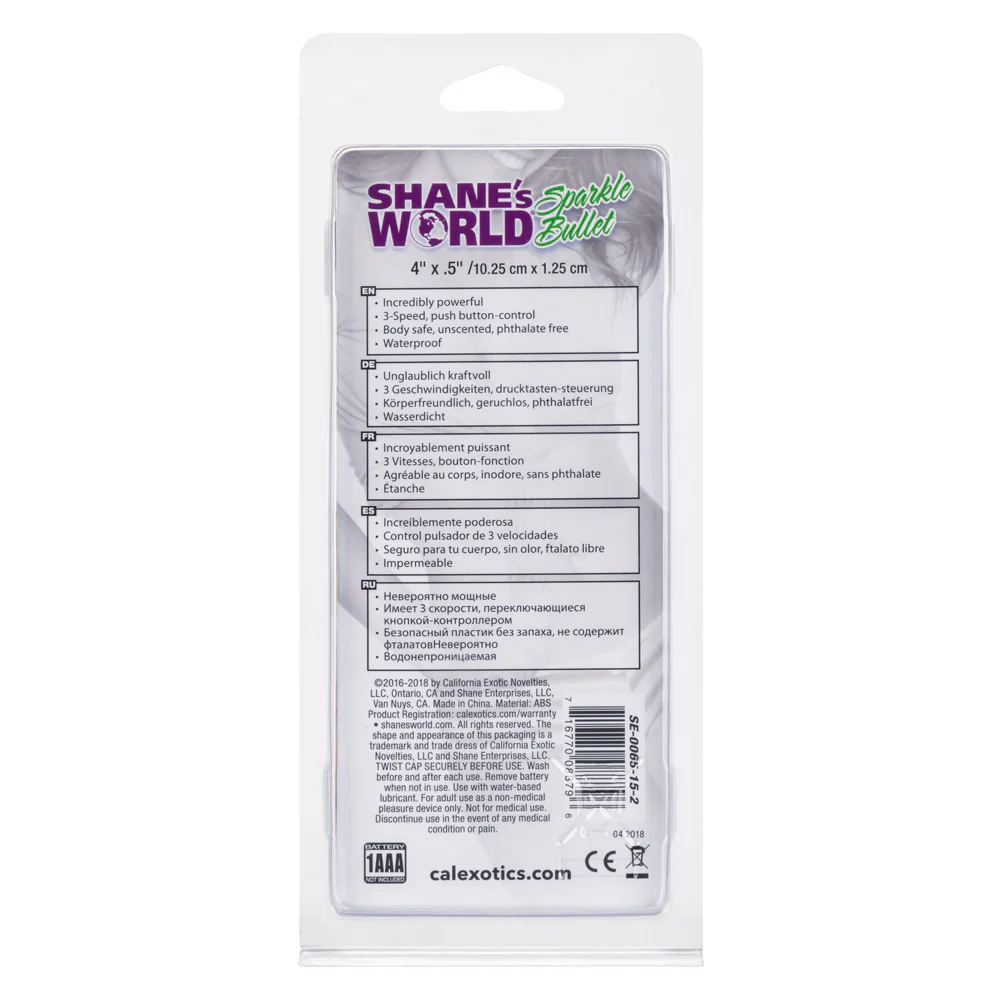 Shane's World Sparkle Bullet Vibrator - Image 5