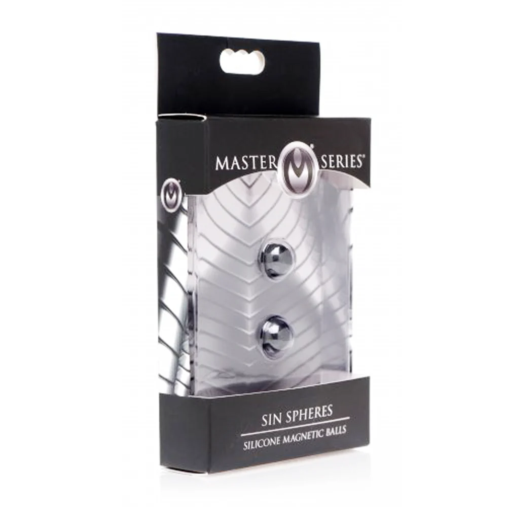 Master Series Sin Spheres Silicone Magnetic Ball Clamps - Image 4