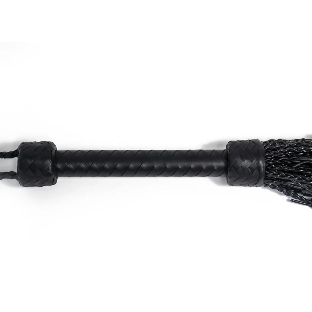 Zorba Genuine Leather Barbed Wire Flogger - Image 3